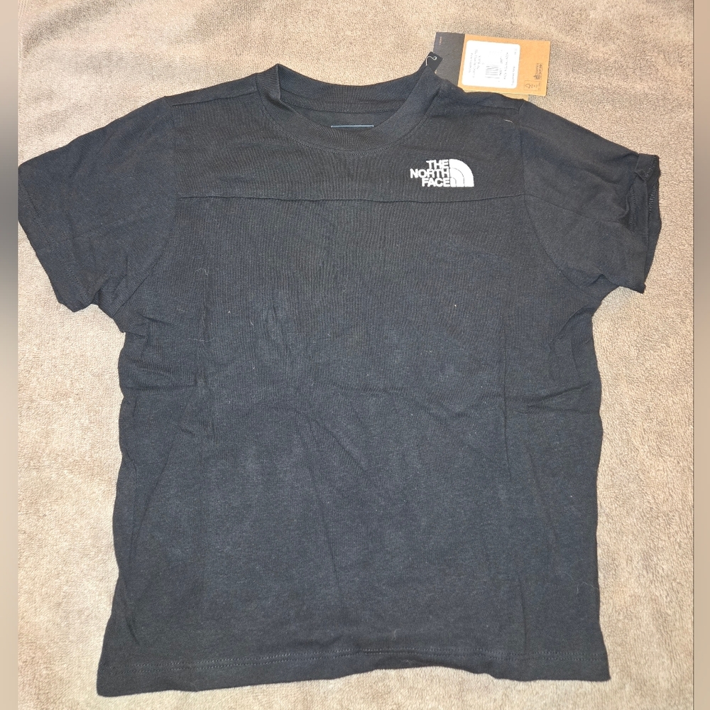 The North Face Cropped Black Tee